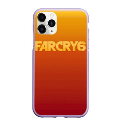 Чехол iPhone 11 Pro матовый FarCry6, цвет: 3D-светло-сиреневый