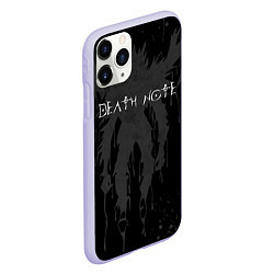 Чехол iPhone 11 Pro матовый DEATH NOTE ТЕТРАДЬ СМЕРТИ, цвет: 3D-светло-сиреневый — фото 2