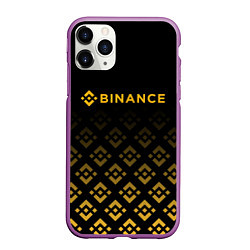 Чехол iPhone 11 Pro матовый BINANCE БИНАНС БИРЖА