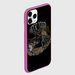 Чехол iPhone 11 Pro матовый Jinjer metal band, цвет: 3D-фиолетовый — фото 2
