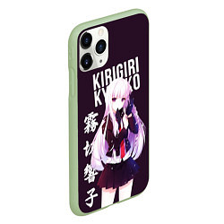 Чехол iPhone 11 Pro матовый Kyoko Kirigiri Кёко Киригири, цвет: 3D-салатовый — фото 2