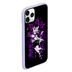 Чехол iPhone 11 Pro матовый GENSHIN IMPACT, ДИОНА, цвет: 3D-светло-сиреневый — фото 2