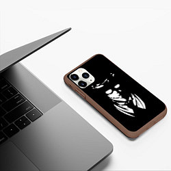 Чехол iPhone 11 Pro матовый Hellsing, цвет: 3D-коричневый — фото 2