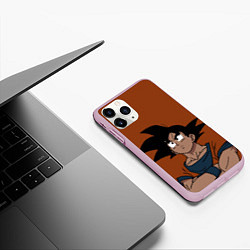 Чехол iPhone 11 Pro матовый DRAGON BALL ДРАГОН БОЛЛ, цвет: 3D-розовый — фото 2