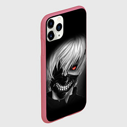 Чехол iPhone 11 Pro матовый TOKYO GHOUL ТОКИЙСКИЙ ГУЛЬ, цвет: 3D-малиновый — фото 2