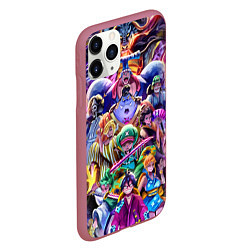 Чехол iPhone 11 Pro матовый ONE PIECE ВАН ПИС ПЕРСОНАЖИ, цвет: 3D-малиновый — фото 2