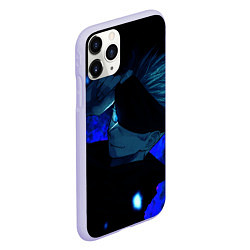 Чехол iPhone 11 Pro матовый Магическая битва, цвет: 3D-светло-сиреневый — фото 2