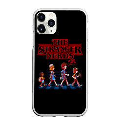 Чехол iPhone 11 Pro матовый The Stranger Nerds, цвет: 3D-белый