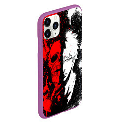 Чехол iPhone 11 Pro матовый ИЧИГО БЛИЧ ICHIGO BLEACH, цвет: 3D-фиолетовый — фото 2