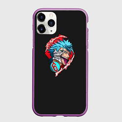Чехол iPhone 11 Pro матовый Гриммджоу Эспада, цвет: 3D-фиолетовый