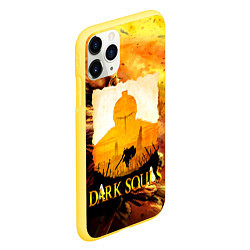Чехол iPhone 11 Pro матовый DARKSOULS SKULL&MAGIC, цвет: 3D-желтый — фото 2