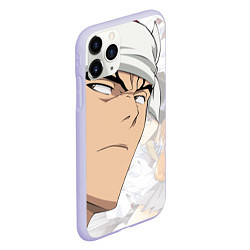 Чехол iPhone 11 Pro матовый Bleach Anime Abarai Renji, цвет: 3D-светло-сиреневый — фото 2