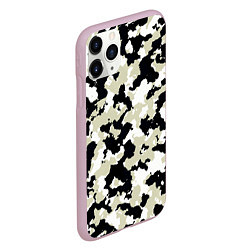 Чехол iPhone 11 Pro матовый Холодный камуфляж, цвет: 3D-розовый — фото 2