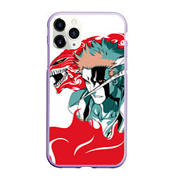 Чехол iPhone 11 Pro матовый ИЧИГО ДЕМОН BLEACH БЛИЧ, цвет: 3D-светло-сиреневый