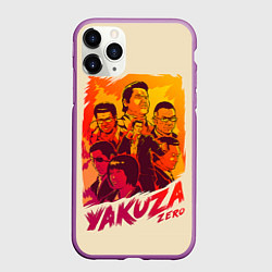 Чехол iPhone 11 Pro матовый Ykuza Zero, цвет: 3D-фиолетовый