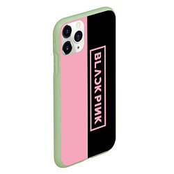 Чехол iPhone 11 Pro матовый BLACKPINK, цвет: 3D-салатовый — фото 2