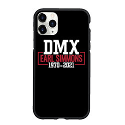 Чехол iPhone 11 Pro матовый Earl Simmons 1970-2021 DMX, цвет: 3D-черный