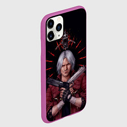 Чехол iPhone 11 Pro матовый Saint Dante, цвет: 3D-фиолетовый — фото 2