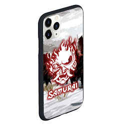 Чехол iPhone 11 Pro матовый SAMURAI 2077, цвет: 3D-черный — фото 2