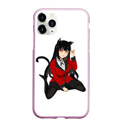 Чехол iPhone 11 Pro матовый Jabami Yumeko, цвет: 3D-розовый