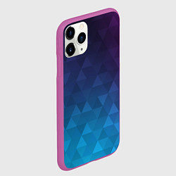 Чехол iPhone 11 Pro матовый BASTERIA, цвет: 3D-фиолетовый — фото 2