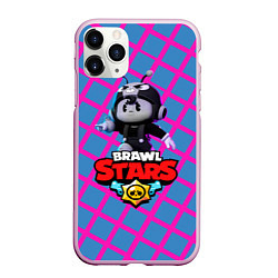 Чехол iPhone 11 Pro матовый Brawl Stars Pink, цвет: 3D-розовый