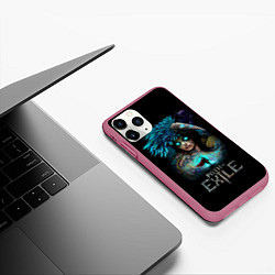 Чехол iPhone 11 Pro матовый Path of Exile, цвет: 3D-малиновый — фото 2
