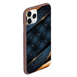 Чехол iPhone 11 Pro матовый 3D VERSACE VIP GOLD, цвет: 3D-коричневый — фото 2