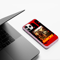 Чехол iPhone 11 Pro матовый FARCRY ФАРКРАЙ GAME, цвет: 3D-розовый — фото 2