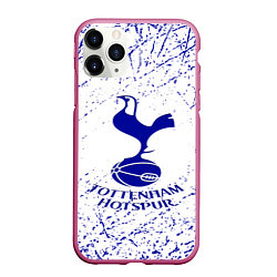 Чехол iPhone 11 Pro матовый Tottenham, цвет: 3D-малиновый