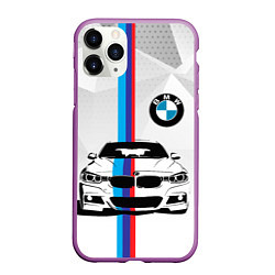 Чехол iPhone 11 Pro матовый BMW БМВ M PERFORMANCE