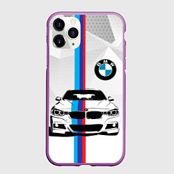 Чехол iPhone 11 Pro матовый BMW БМВ M PERFORMANCE