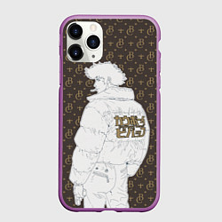 Чехол iPhone 11 Pro матовый Cowboy Bebop Louis Vuitton, цвет: 3D-фиолетовый