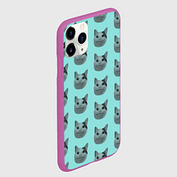 Чехол iPhone 11 Pro матовый ШТОШ, цвет: 3D-фиолетовый — фото 2
