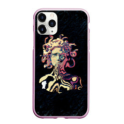 Чехол iPhone 11 Pro матовый Горгона YES, цвет: 3D-розовый