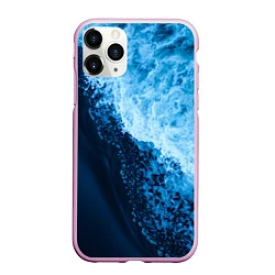 Чехол iPhone 11 Pro матовый Море, цвет: 3D-розовый