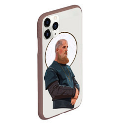 Чехол iPhone 11 Pro матовый Ragnarr Saint, цвет: 3D-коричневый — фото 2