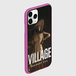 Чехол iPhone 11 Pro матовый RESIDENT EVIL VILLAGE, цвет: 3D-фиолетовый — фото 2