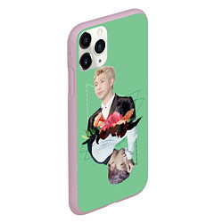 Чехол iPhone 11 Pro матовый RM x J-Hope, цвет: 3D-розовый — фото 2