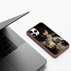 Чехол iPhone 11 Pro матовый Resident Evil Village Димитреску фан-косплей, цвет: 3D-коричневый — фото 2