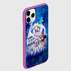 Чехол iPhone 11 Pro матовый Вечная Сейлор Мун Netflix 2021, цвет: 3D-фиолетовый — фото 2
