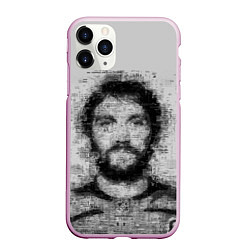 Чехол iPhone 11 Pro матовый АЛЕКСАНДР ОВЕЧКИН, цвет: 3D-розовый
