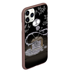 Чехол iPhone 11 Pro матовый The Binding of Isaac Dogma, цвет: 3D-коричневый — фото 2