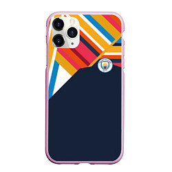 Чехол iPhone 11 Pro матовый МАНЧЕСТЕР СИТИ 2021, цвет: 3D-розовый