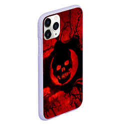 Чехол iPhone 11 Pro матовый Gears of hart, цвет: 3D-светло-сиреневый — фото 2