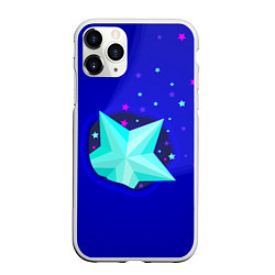 Чехол iPhone 11 Pro матовый Счастливая звезда, цвет: 3D-белый