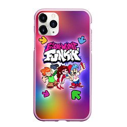 Чехол iPhone 11 Pro матовый Friday Night Funkin, цвет: 3D-розовый