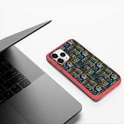 Чехол iPhone 11 Pro матовый BMX, цвет: 3D-красный — фото 2