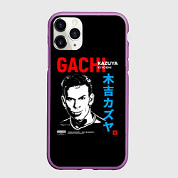 Чехол iPhone 11 Pro матовый Kozuya, цвет: 3D-фиолетовый