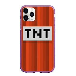 Чехол iPhone 11 Pro матовый TNT, цвет: 3D-фиолетовый